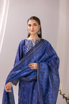 Embroidered 3 piece Lawn H-5