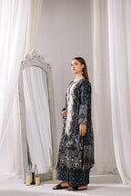 Embroidered 3 piece Lawn R-8
