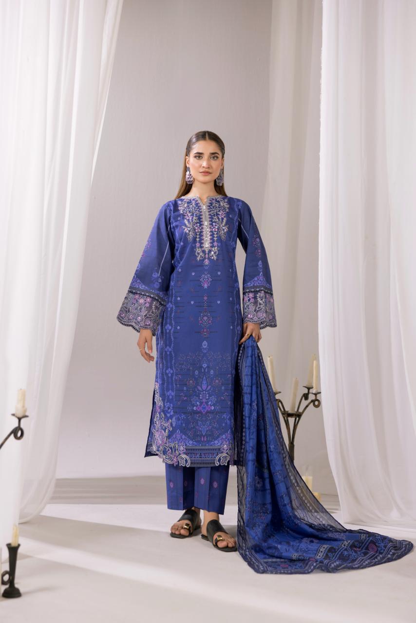 Embroidered 3 piece Lawn H-5 Main image