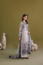 Embroidered 3 piece Lawn R-6
