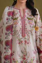 Embroidered 3 piece Lawn H-8