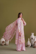 Embroidered 3 piece Lawn H-9