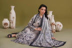 Embroidered 3 piece Lawn R-6