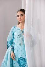 Embroidered 3 piece Lawn H-2