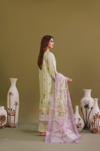 Embroidered 3 piece Lawn R-3